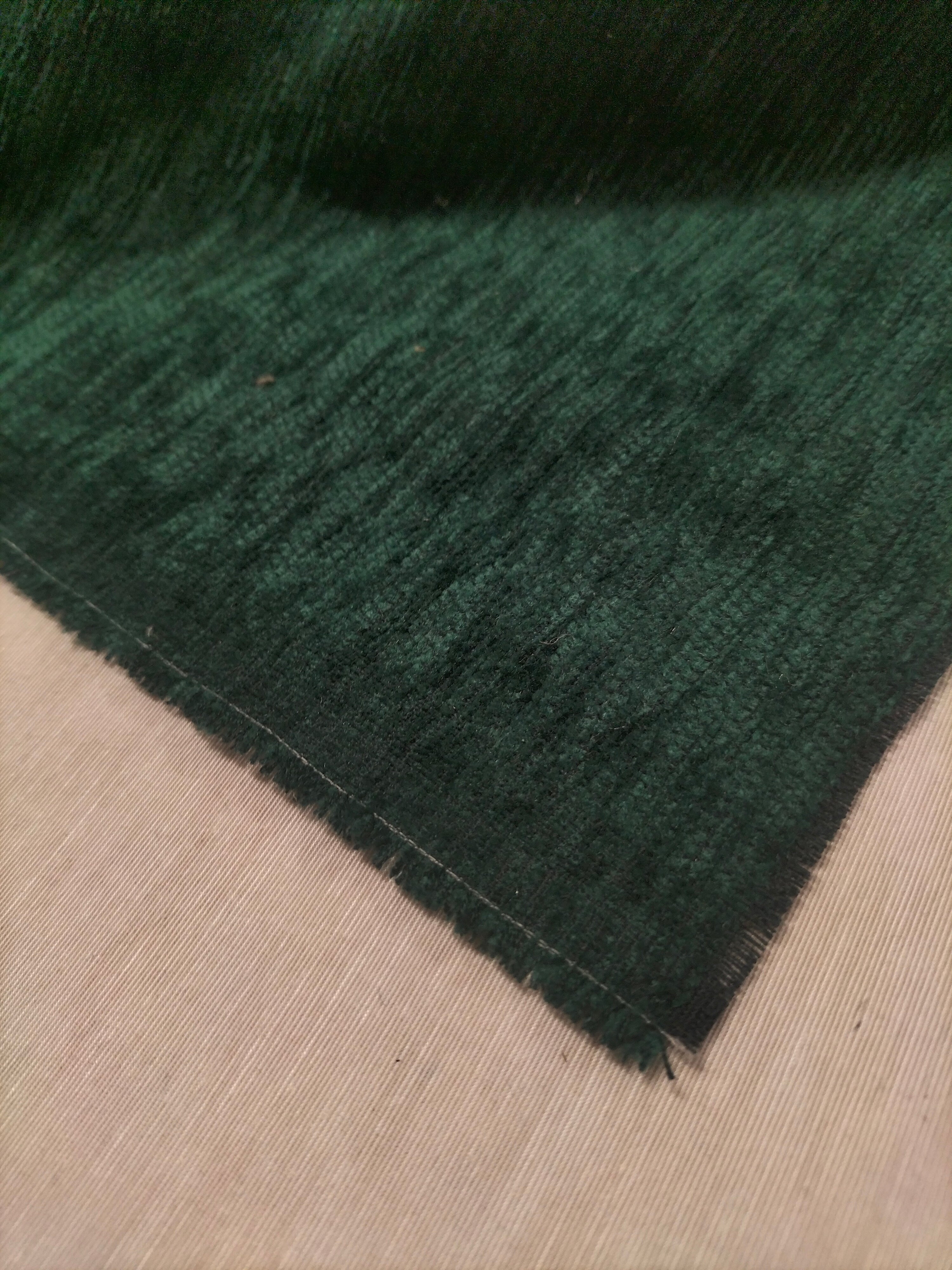 Tessuto d'arredo verde - manifattura del lusso - alto 140 cm