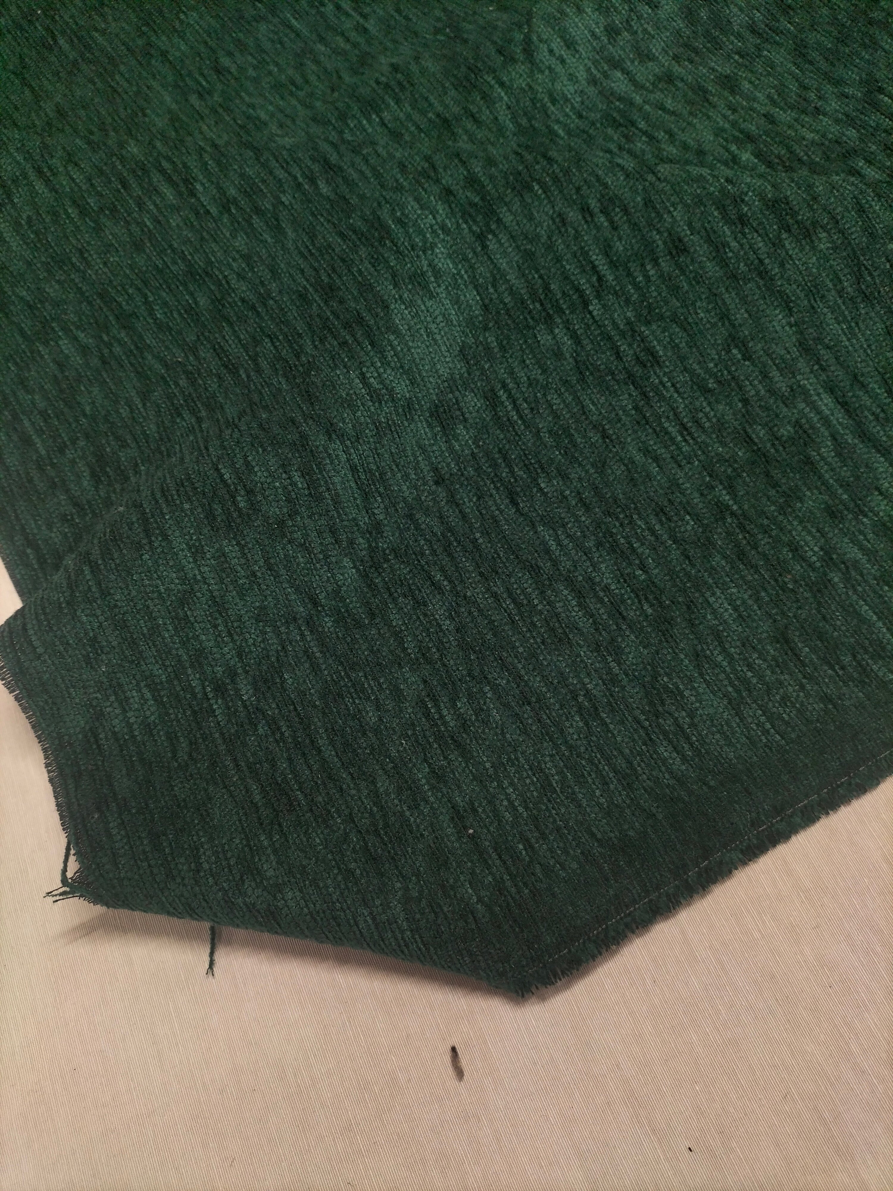 Tessuto d'arredo verde - manifattura del lusso - alto 140 cm