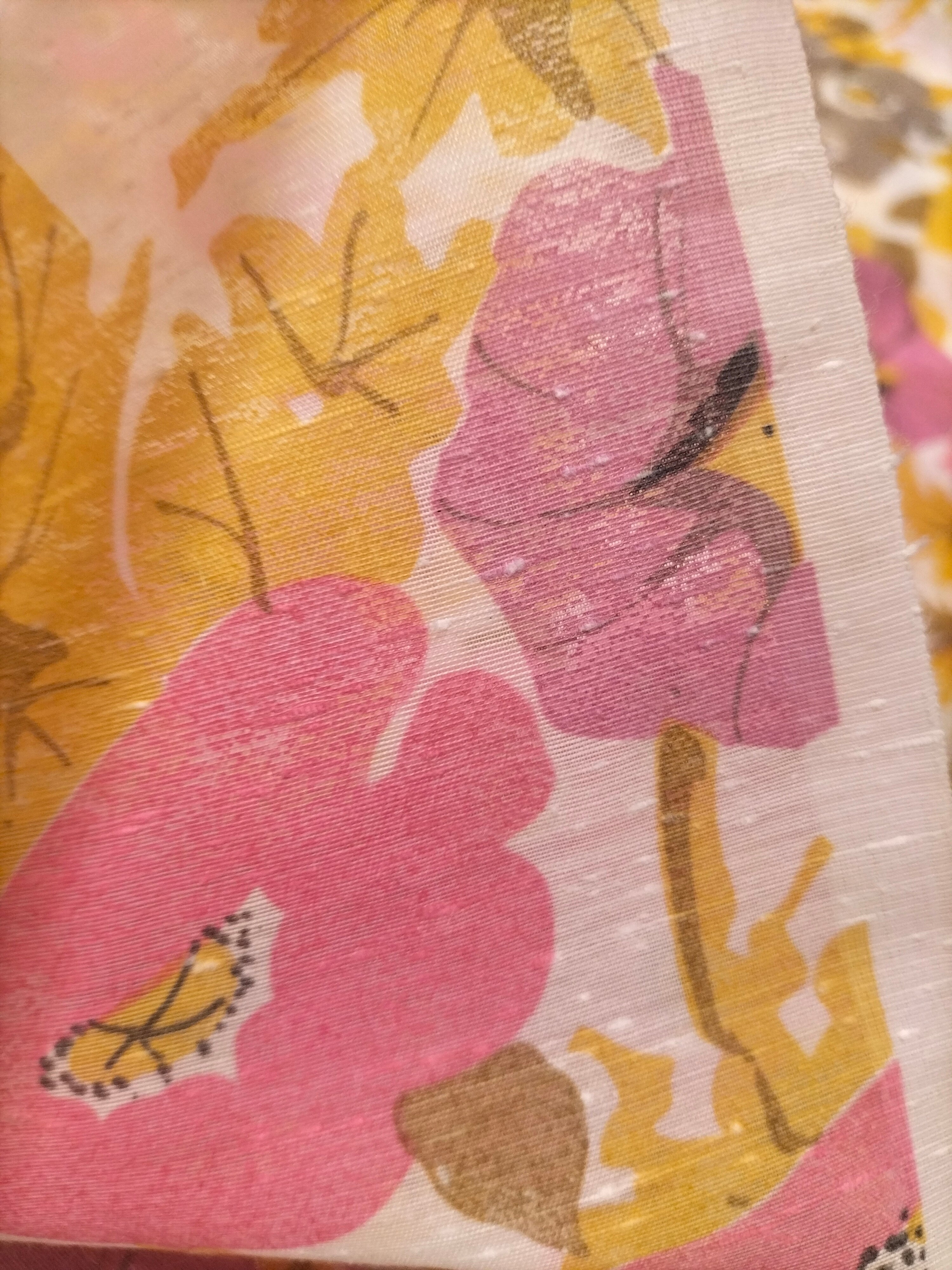 Tendone vintage Bassetti in fantasia floreale multicolore - alto 300 cm