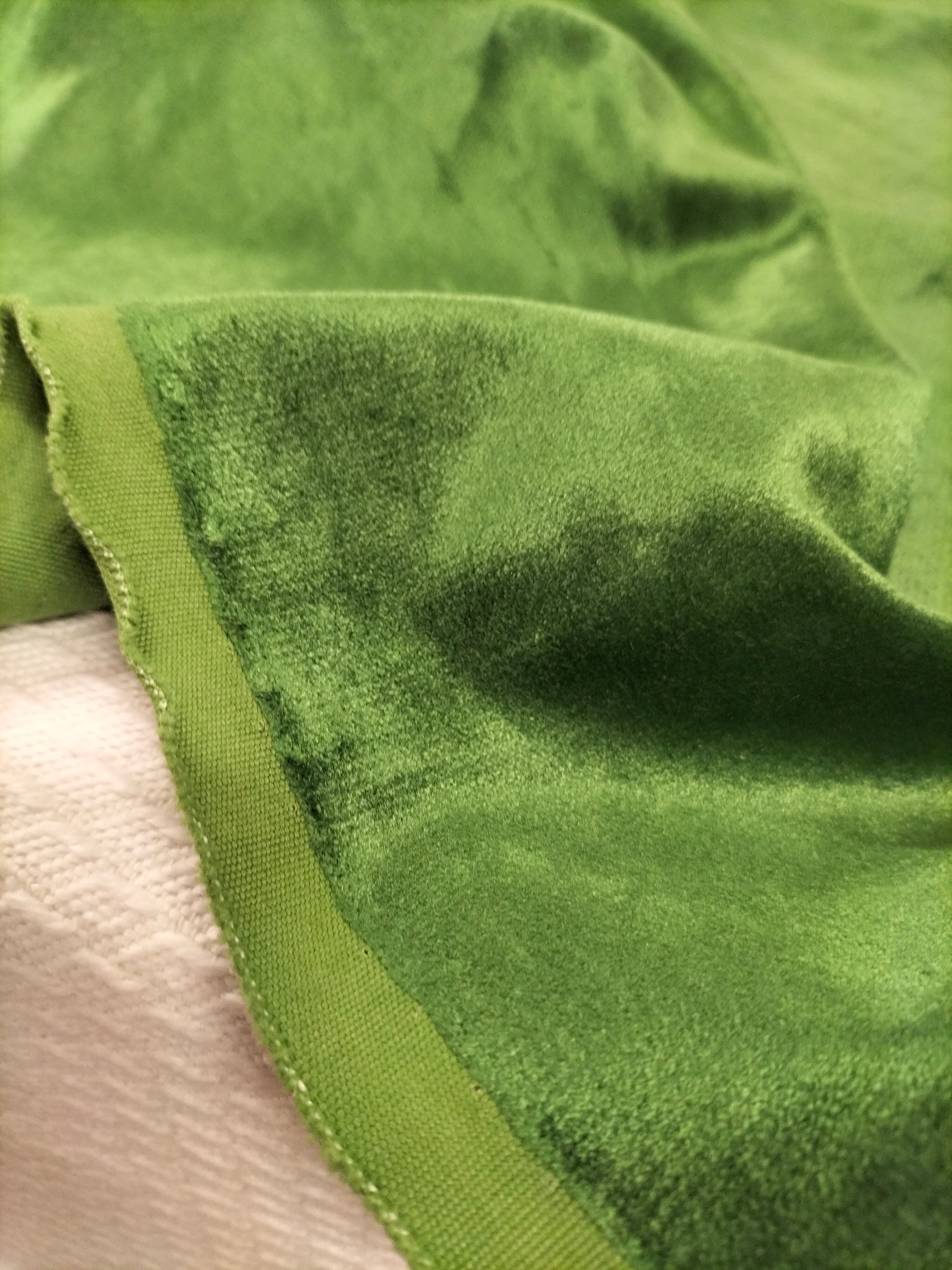 Velluto color verde