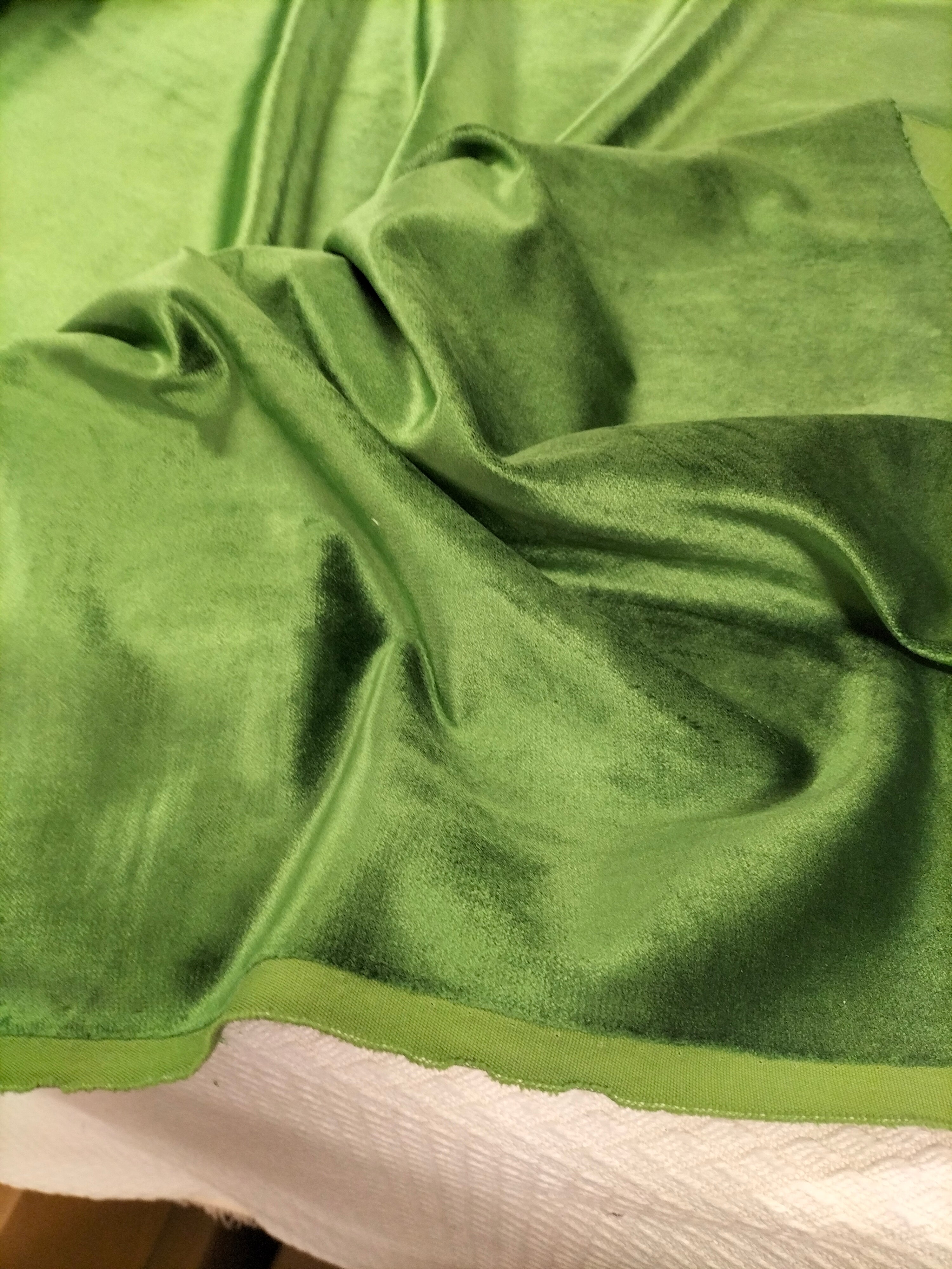 Velluto color verde