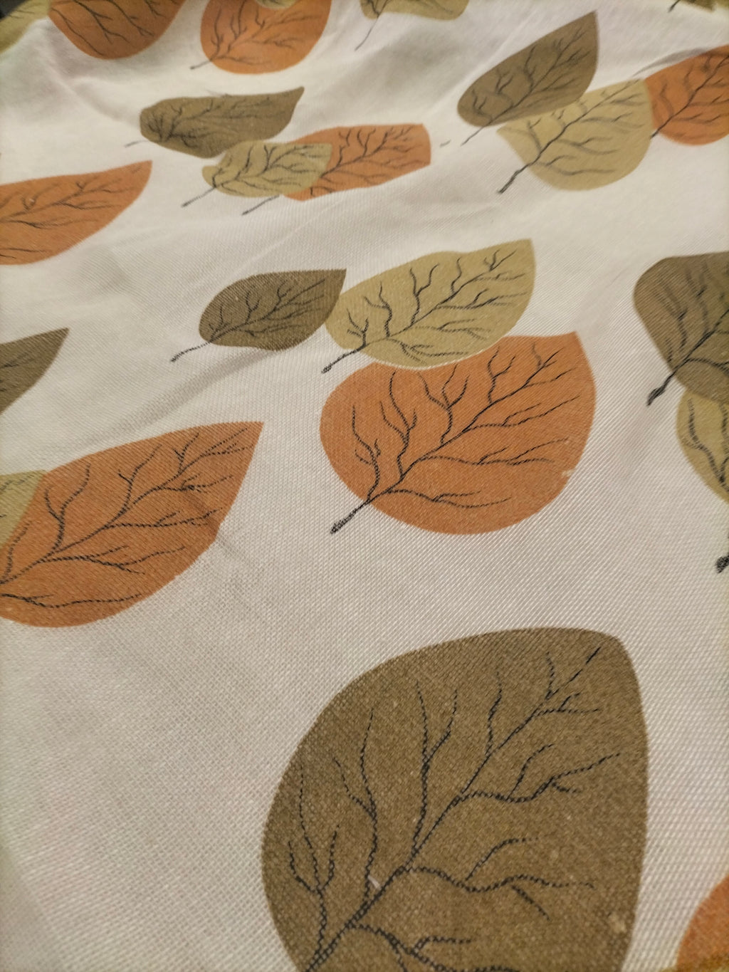 Pregiata canapa vintage anni 70' fantasia foliage