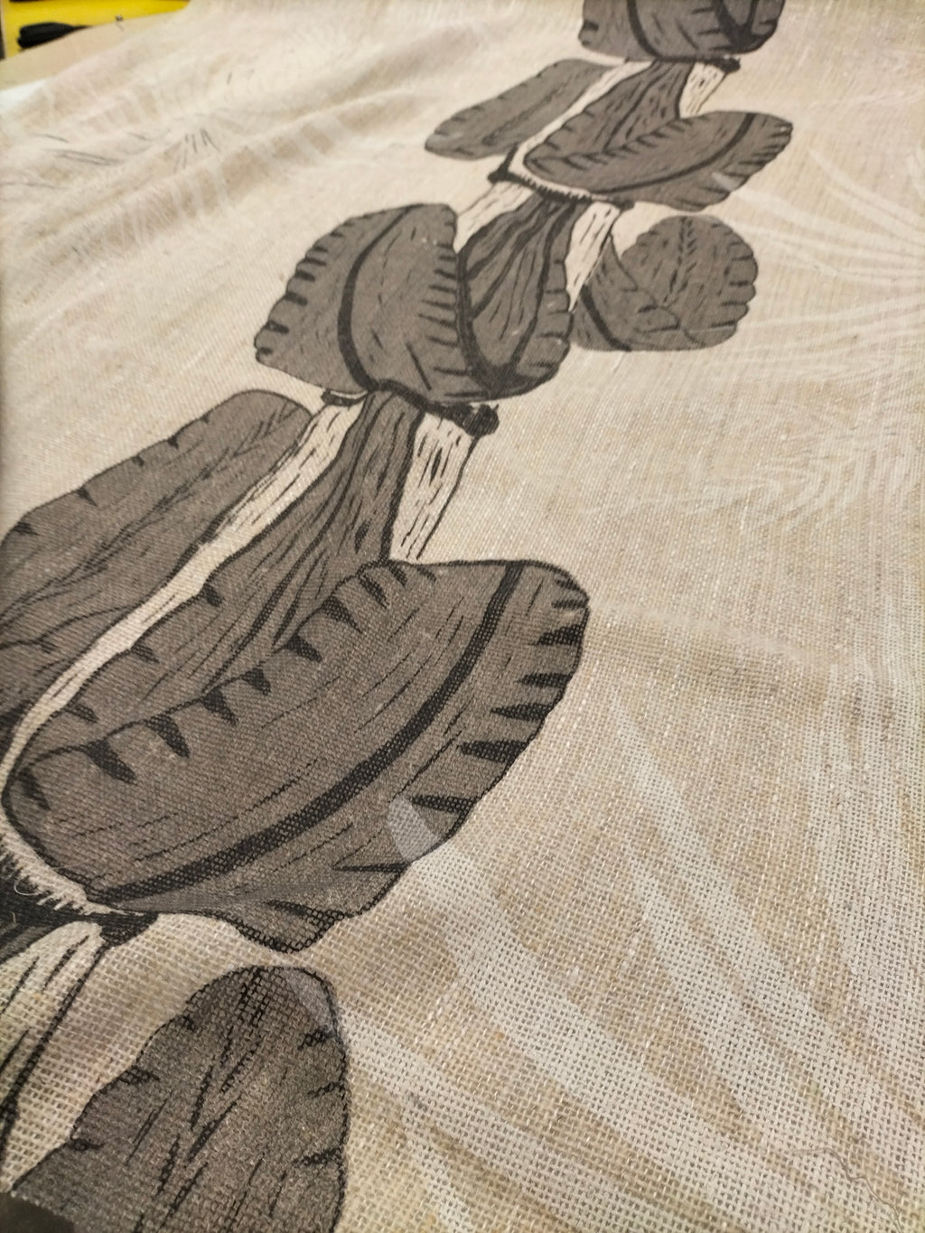 Pregiata canapa vintage anni 70' - 470 cm x 130 cm