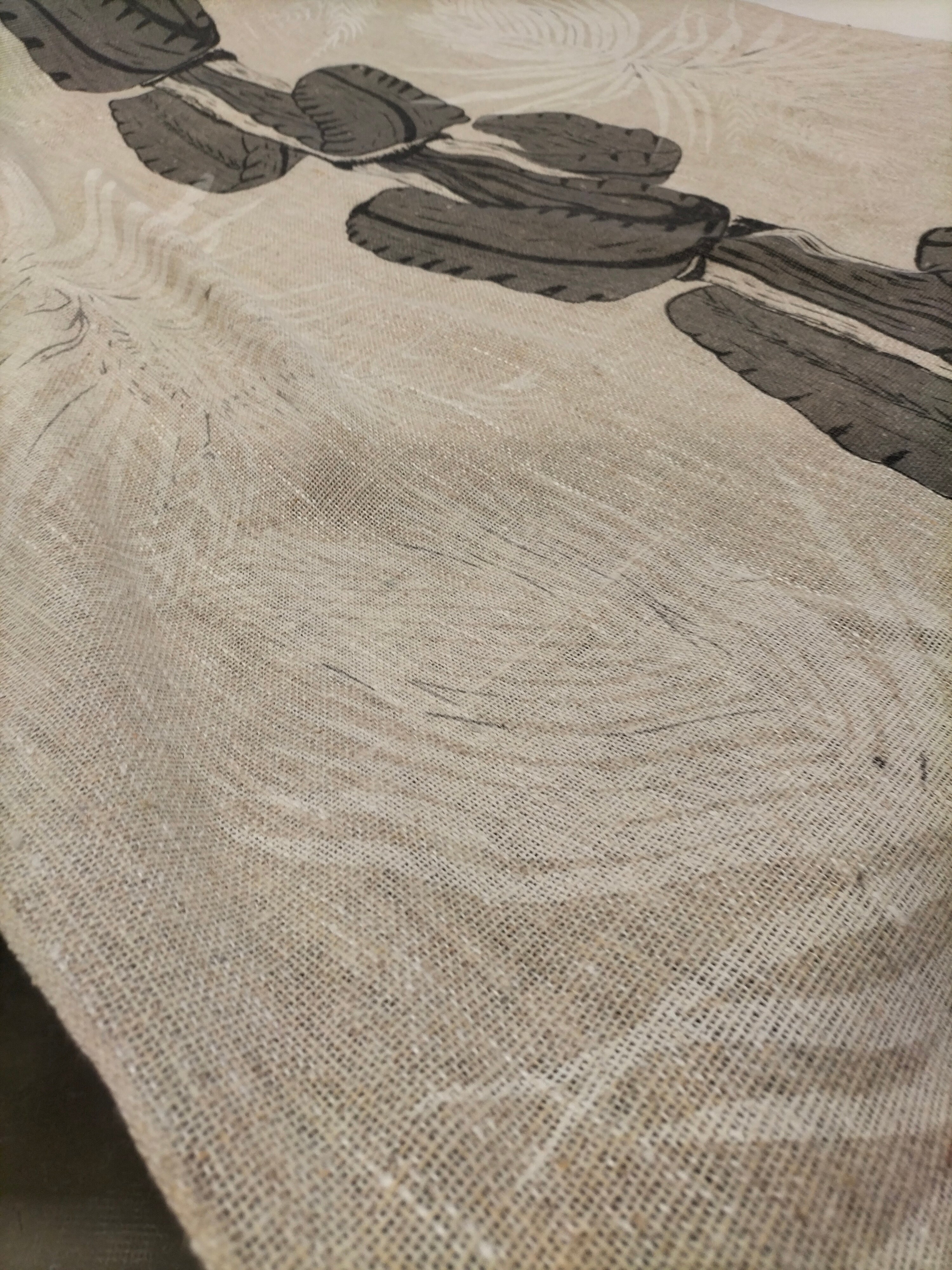 Pregiata canapa vintage anni 70' - 470 cm x 130 cm