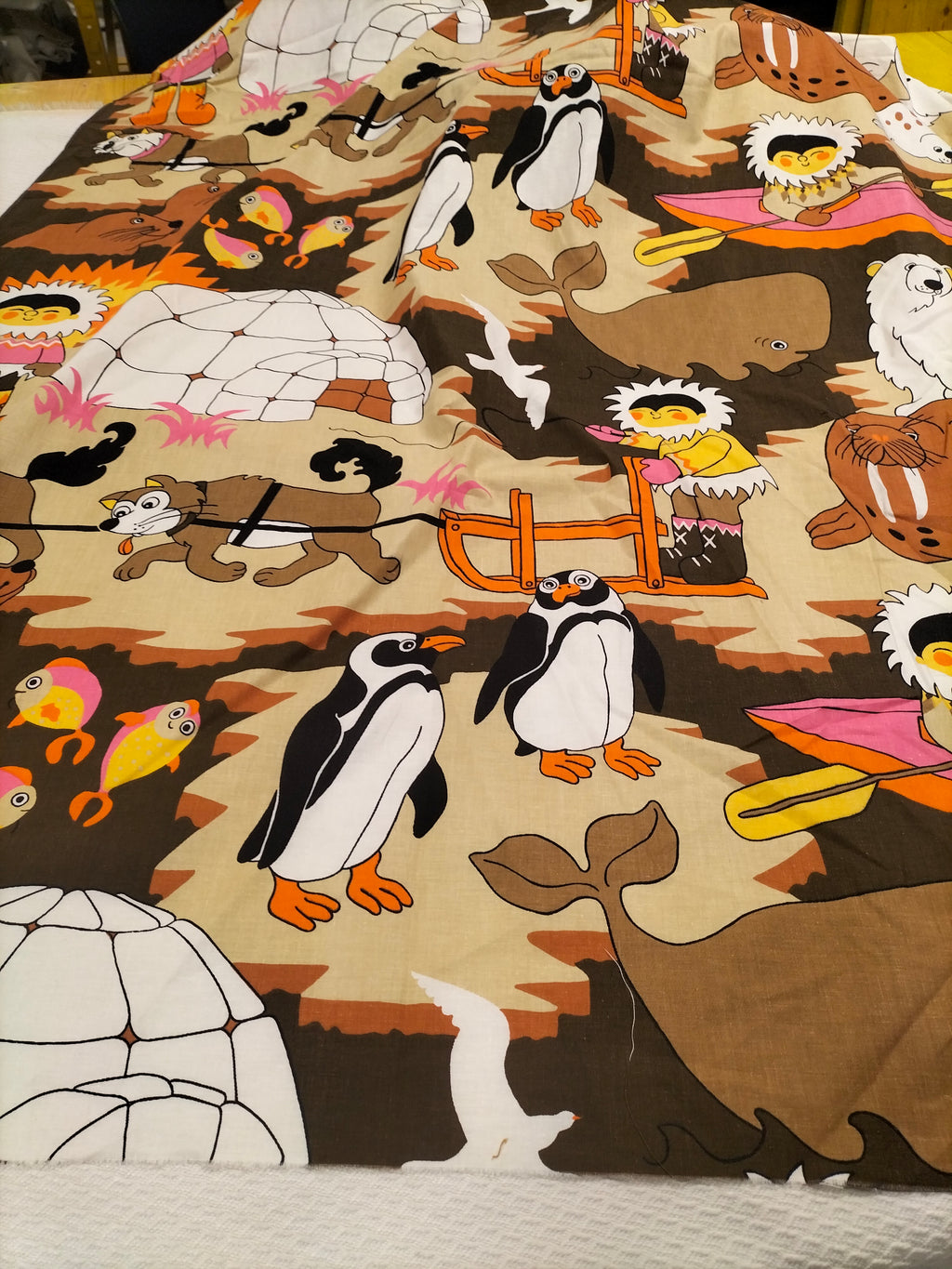 Cotone vintage modello "Artico"