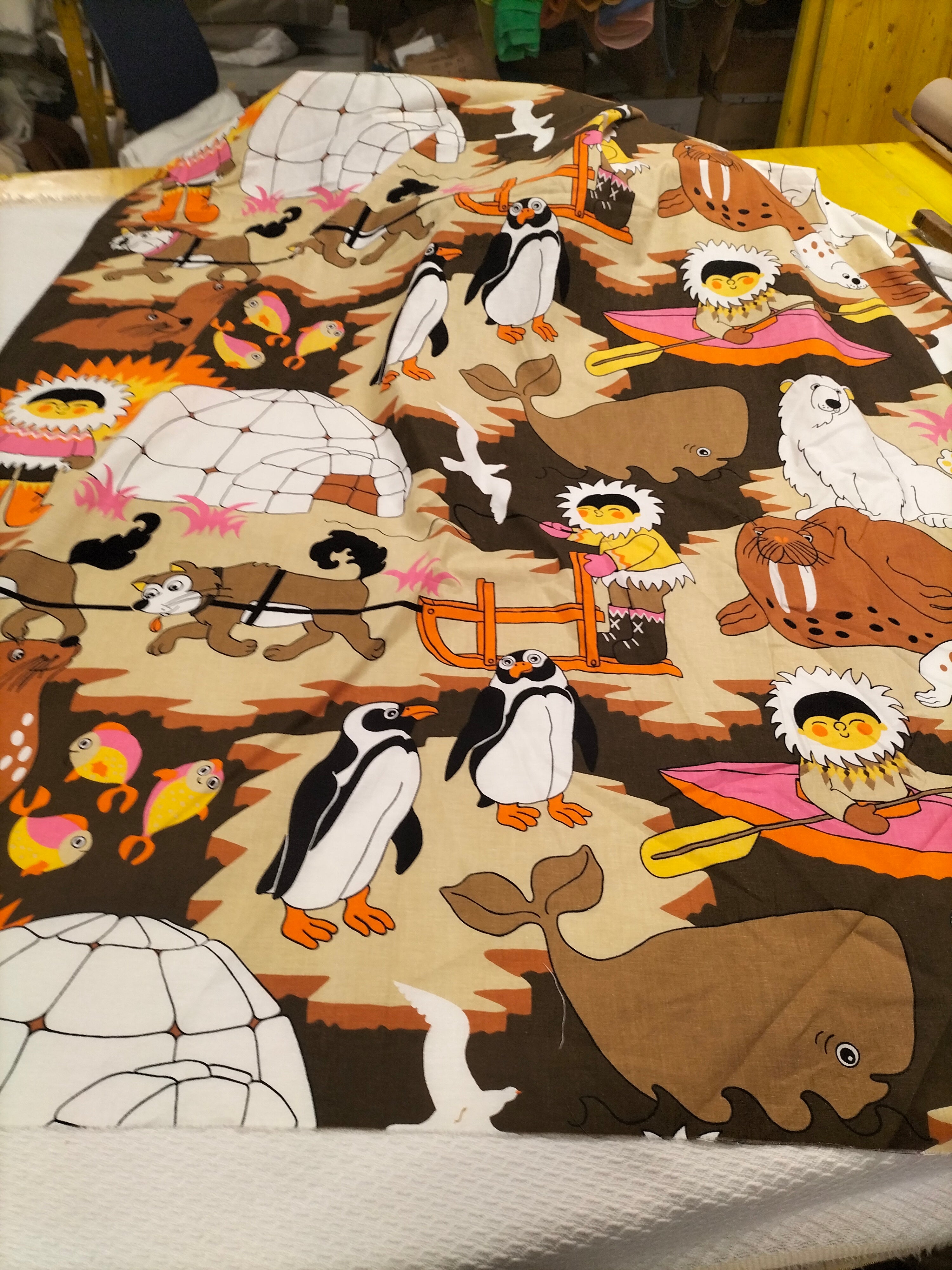 Cotone vintage modello "Artico"