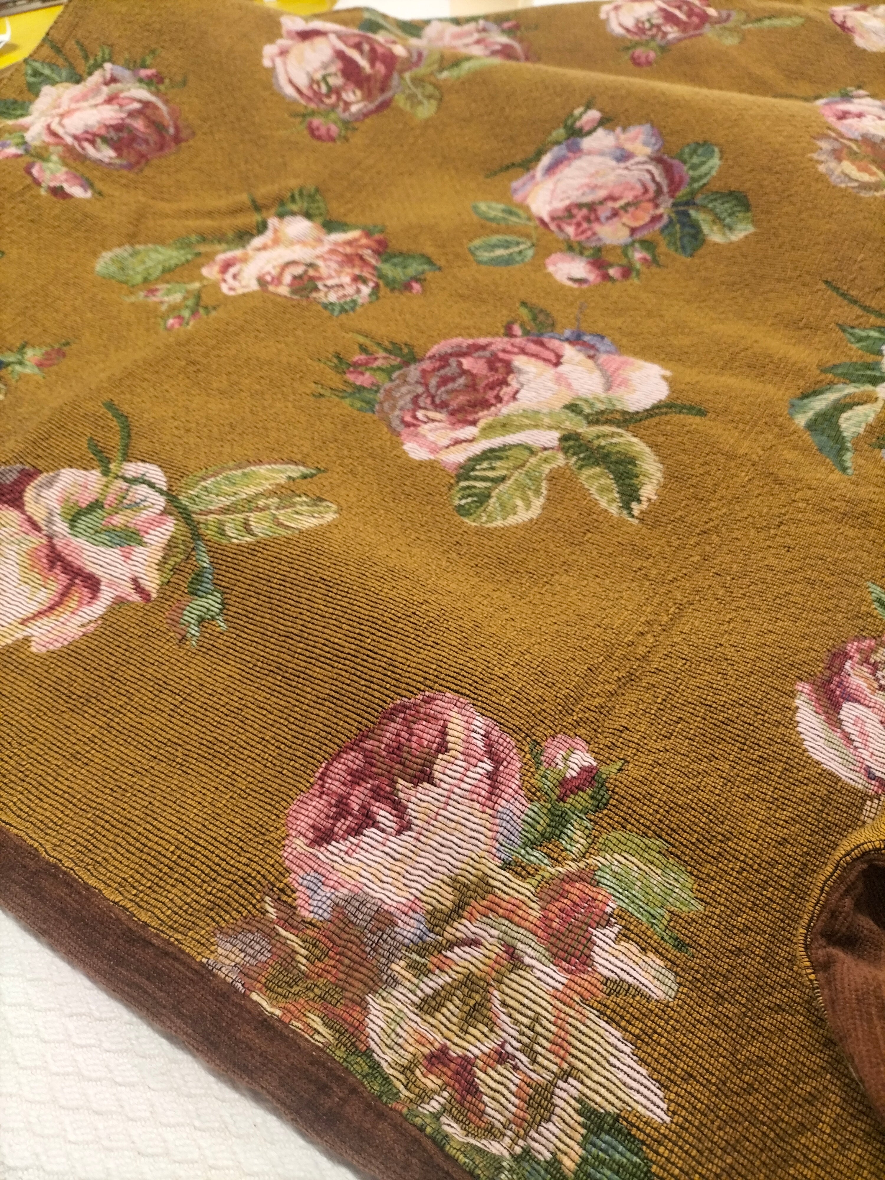 Copriletto double face cucito a mano 130 x 180 cm - alta grammatura