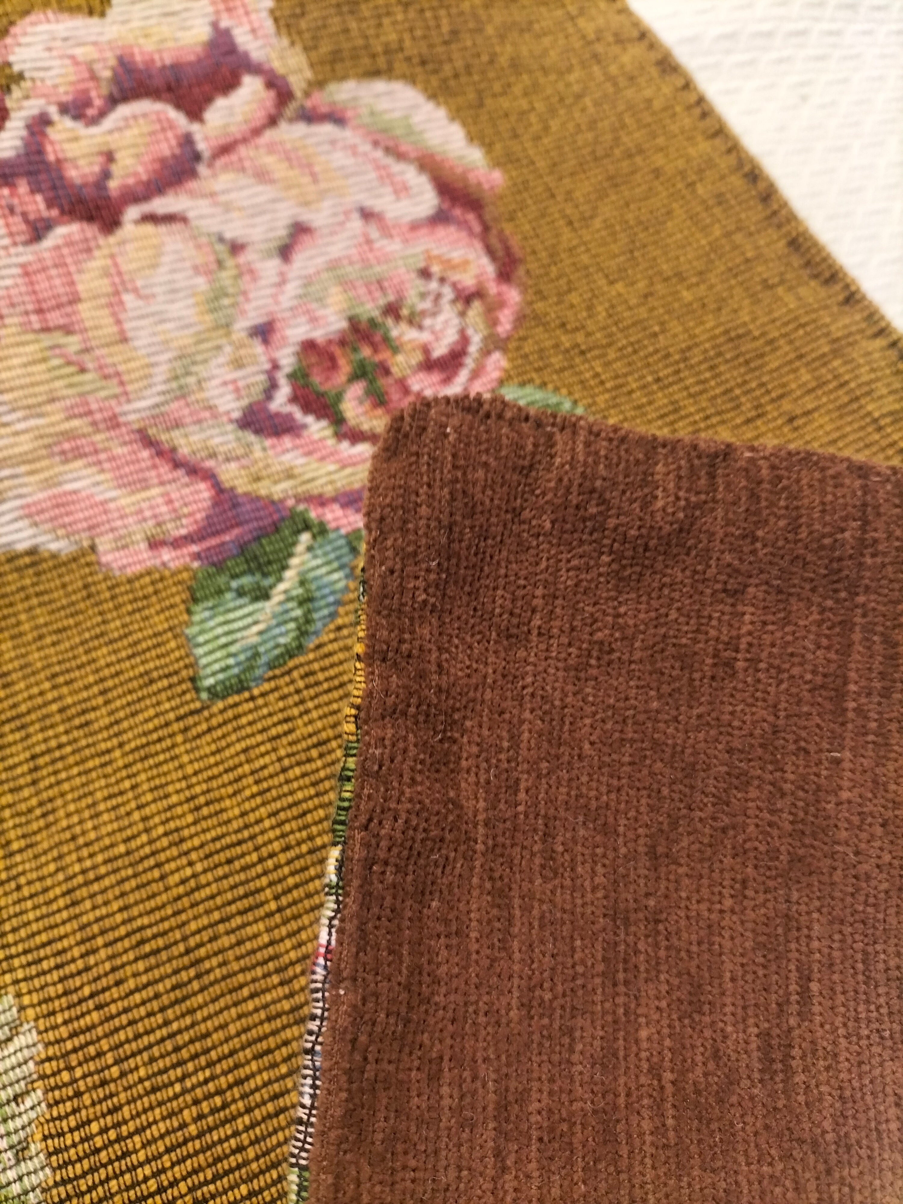 Copriletto double face cucito a mano 130 x 180 cm - alta grammatura