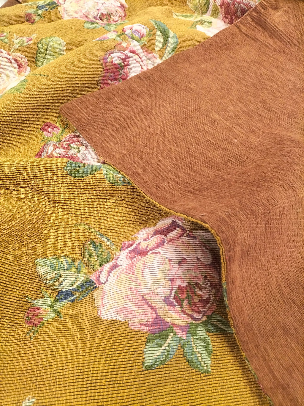 Copriletto double face cucito a mano 130 x 180 cm - alta grammatura