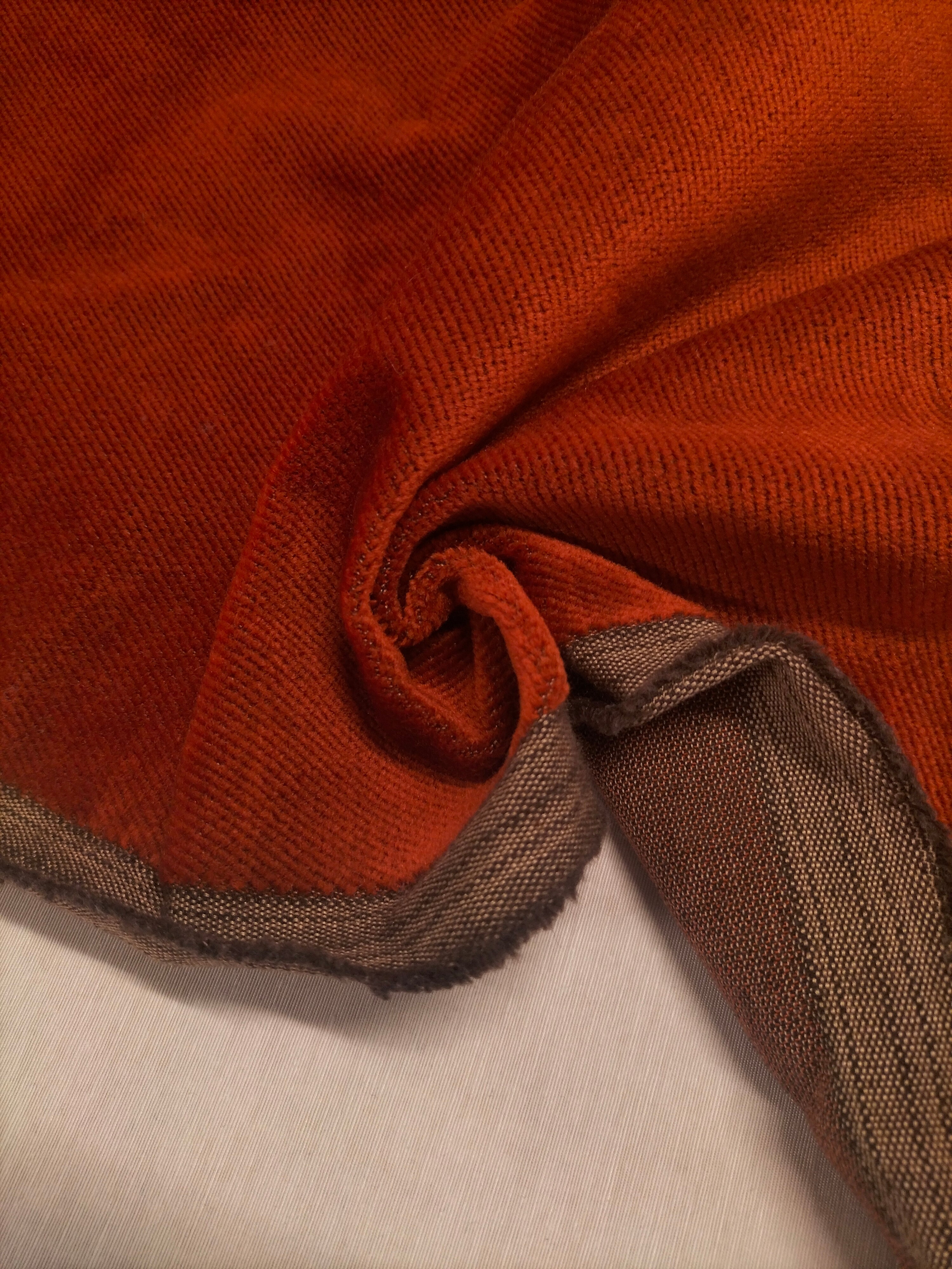 Pregiato velluto color rame