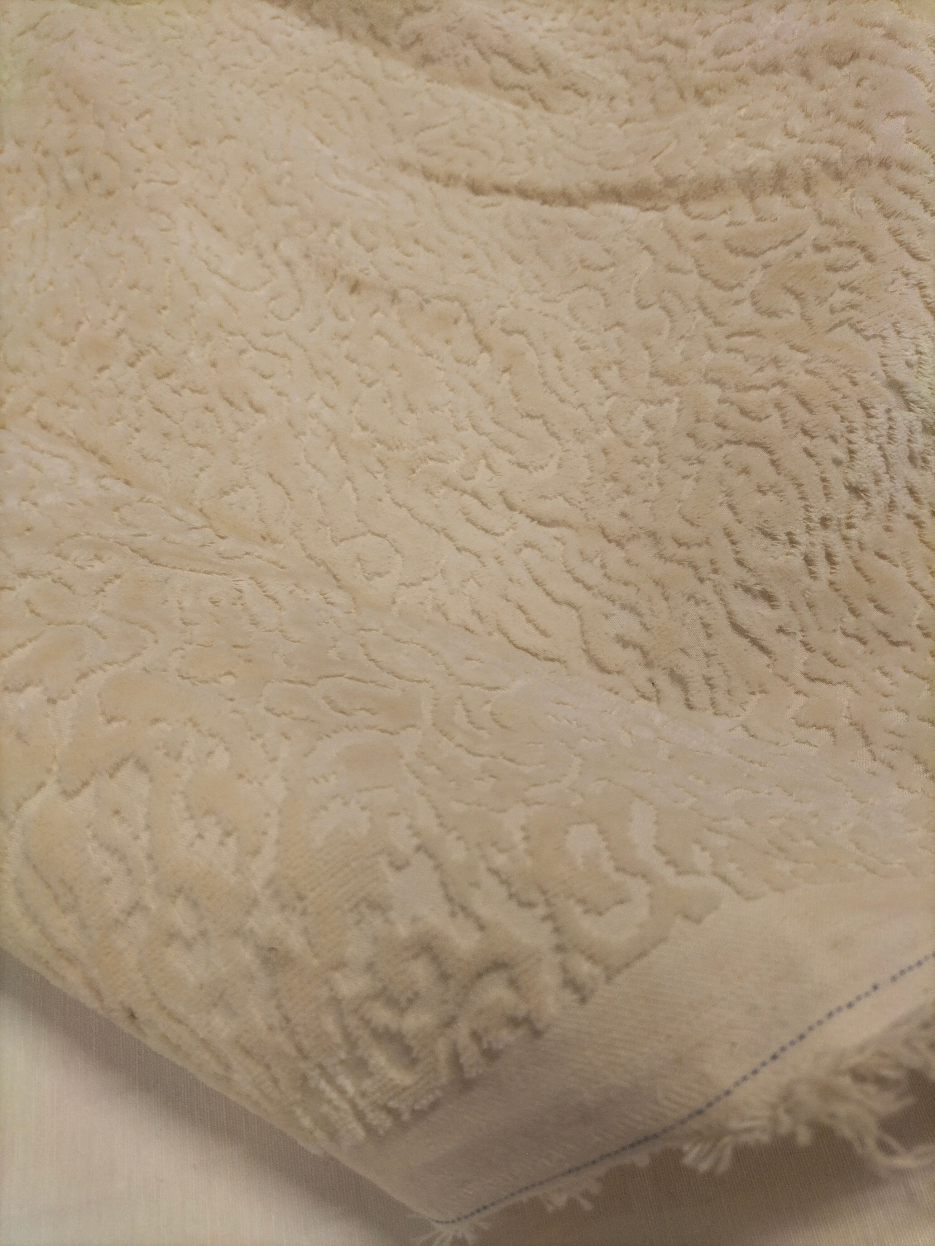 Pregiato velluto fantasia tono su tono