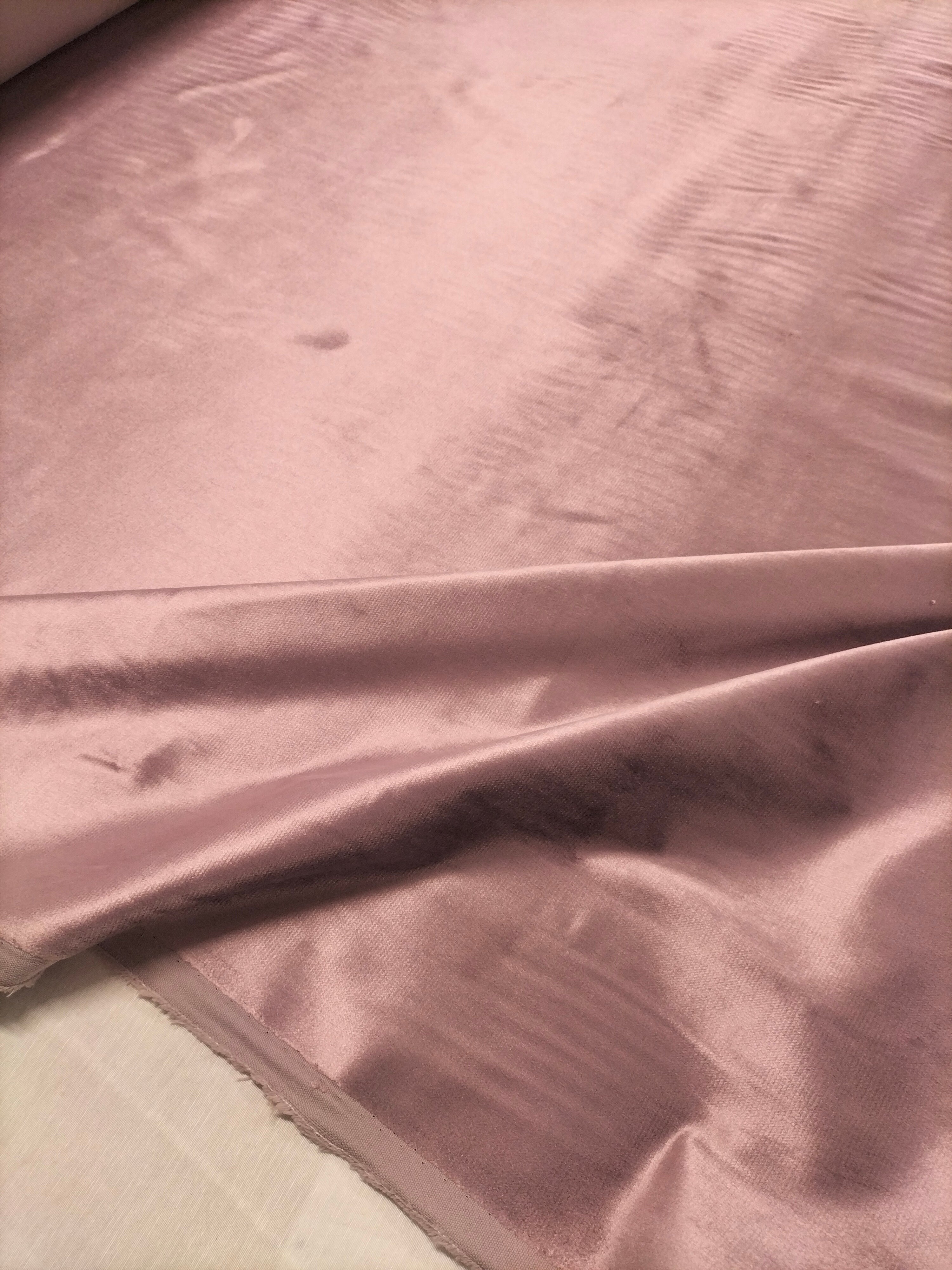 Pregiato velluto rosa antico