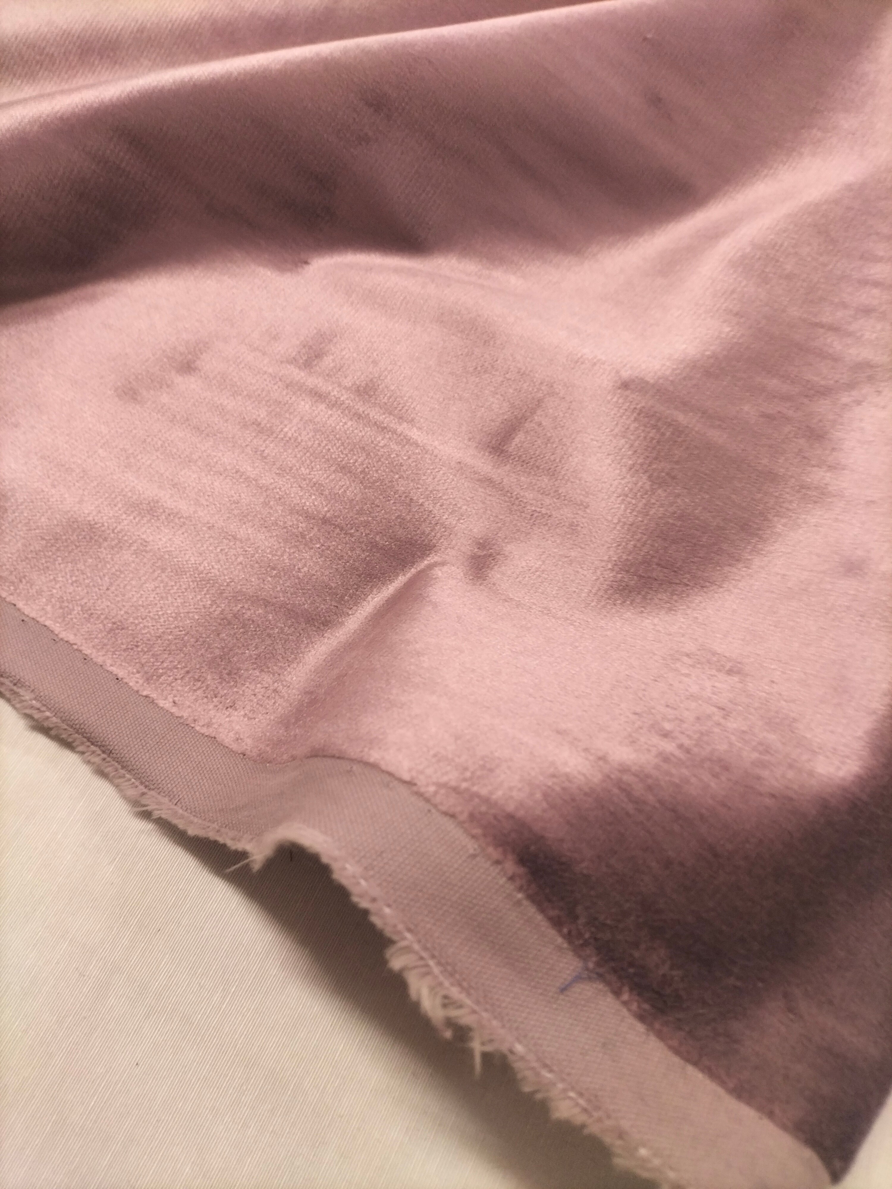 Pregiato velluto rosa antico