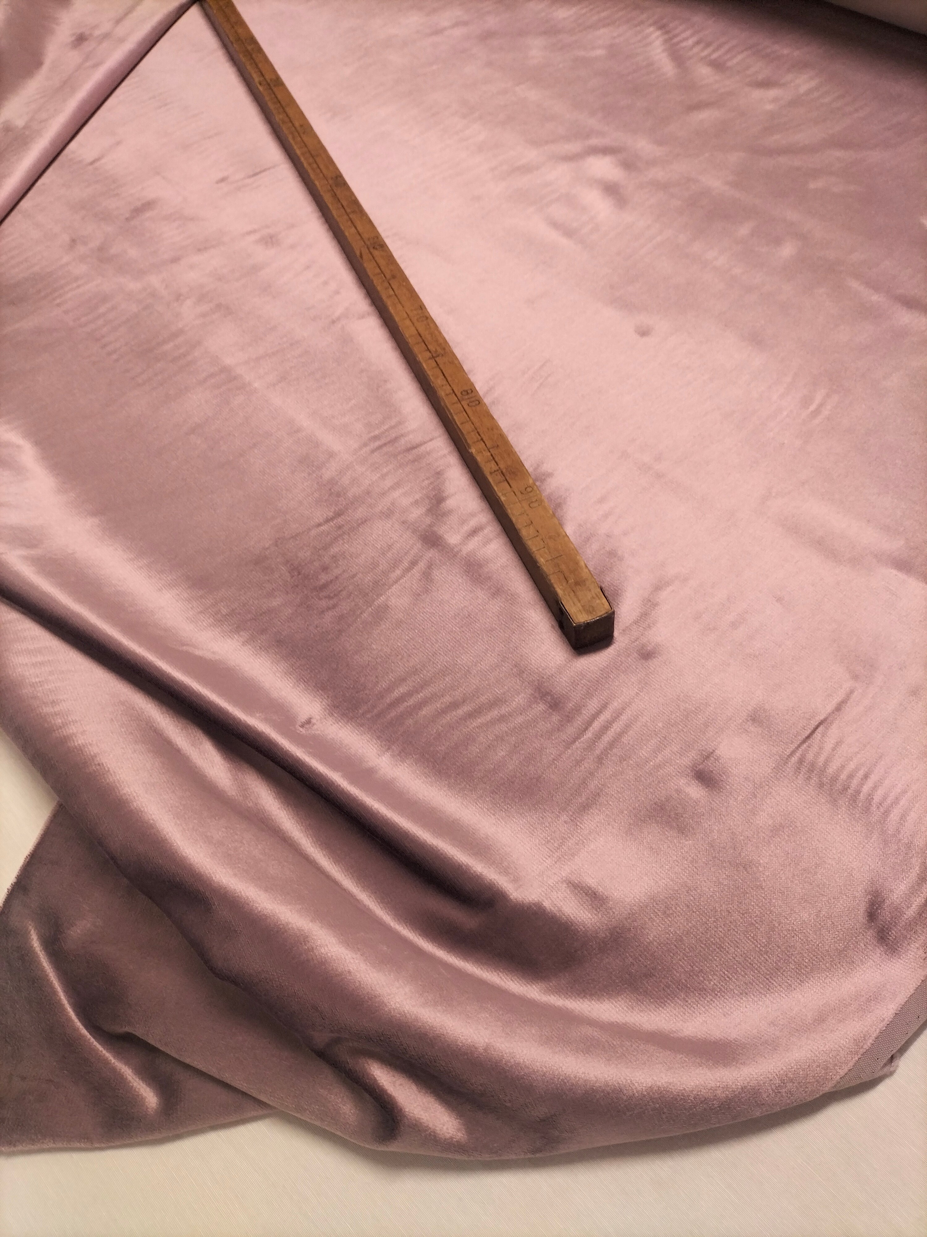 Pregiato velluto rosa antico