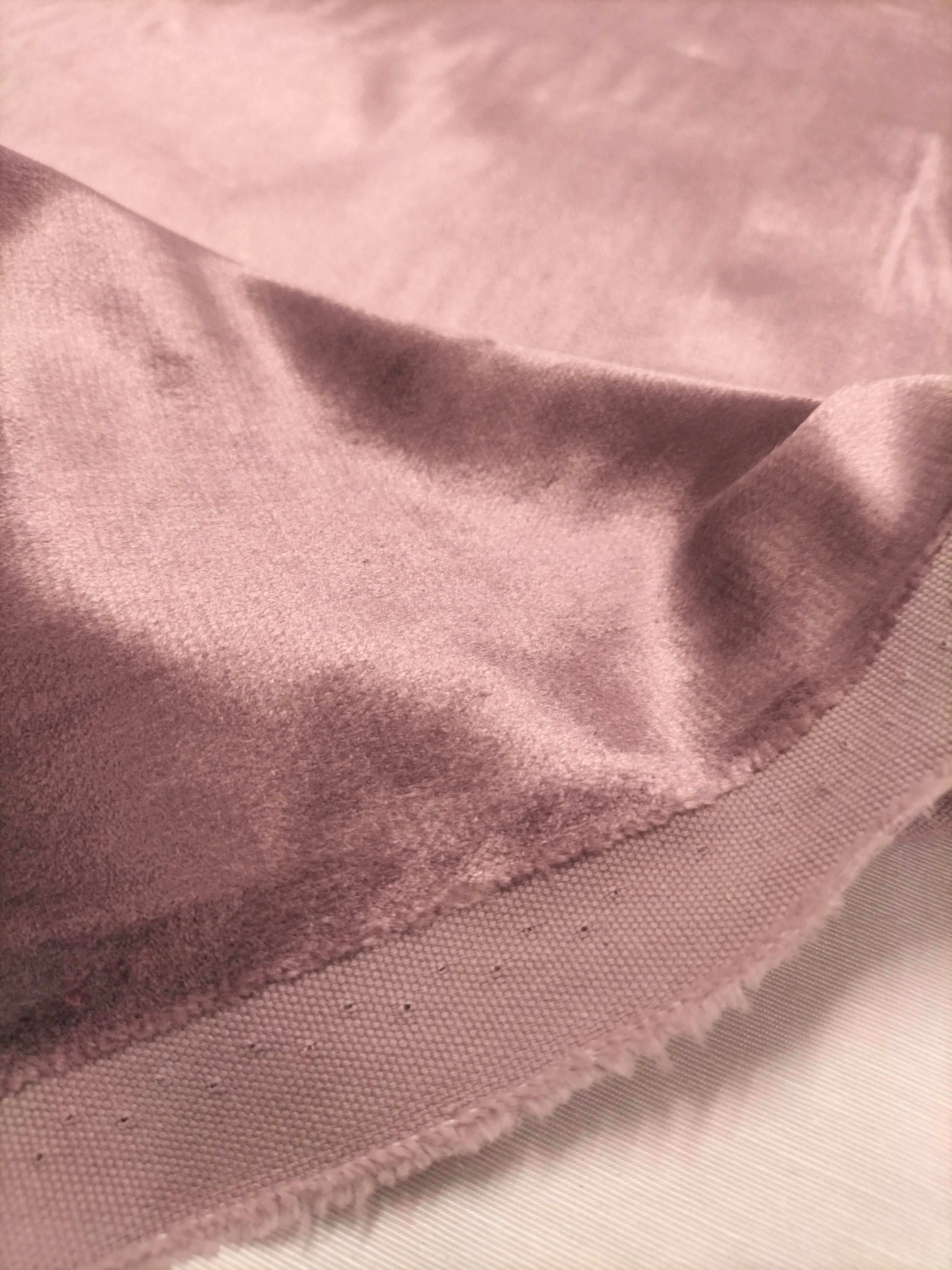 Pregiato velluto rosa antico