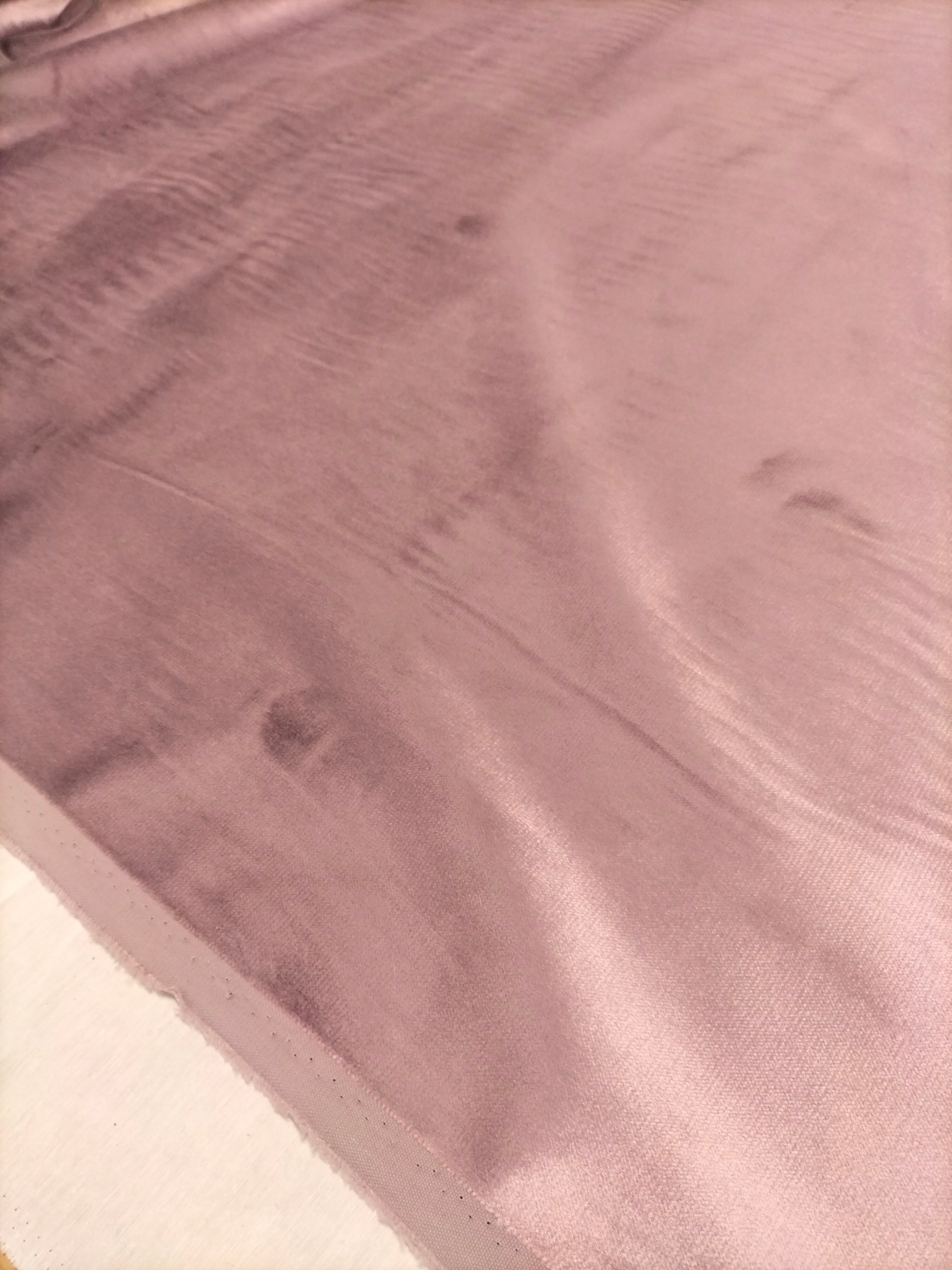 Pregiato velluto rosa antico