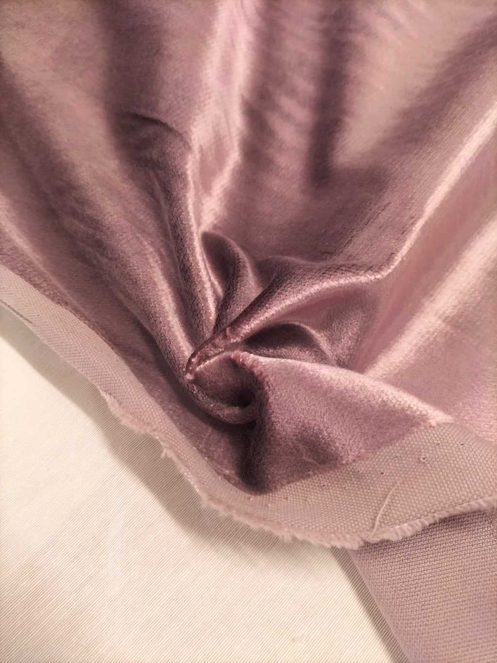 Pregiato velluto rosa antico