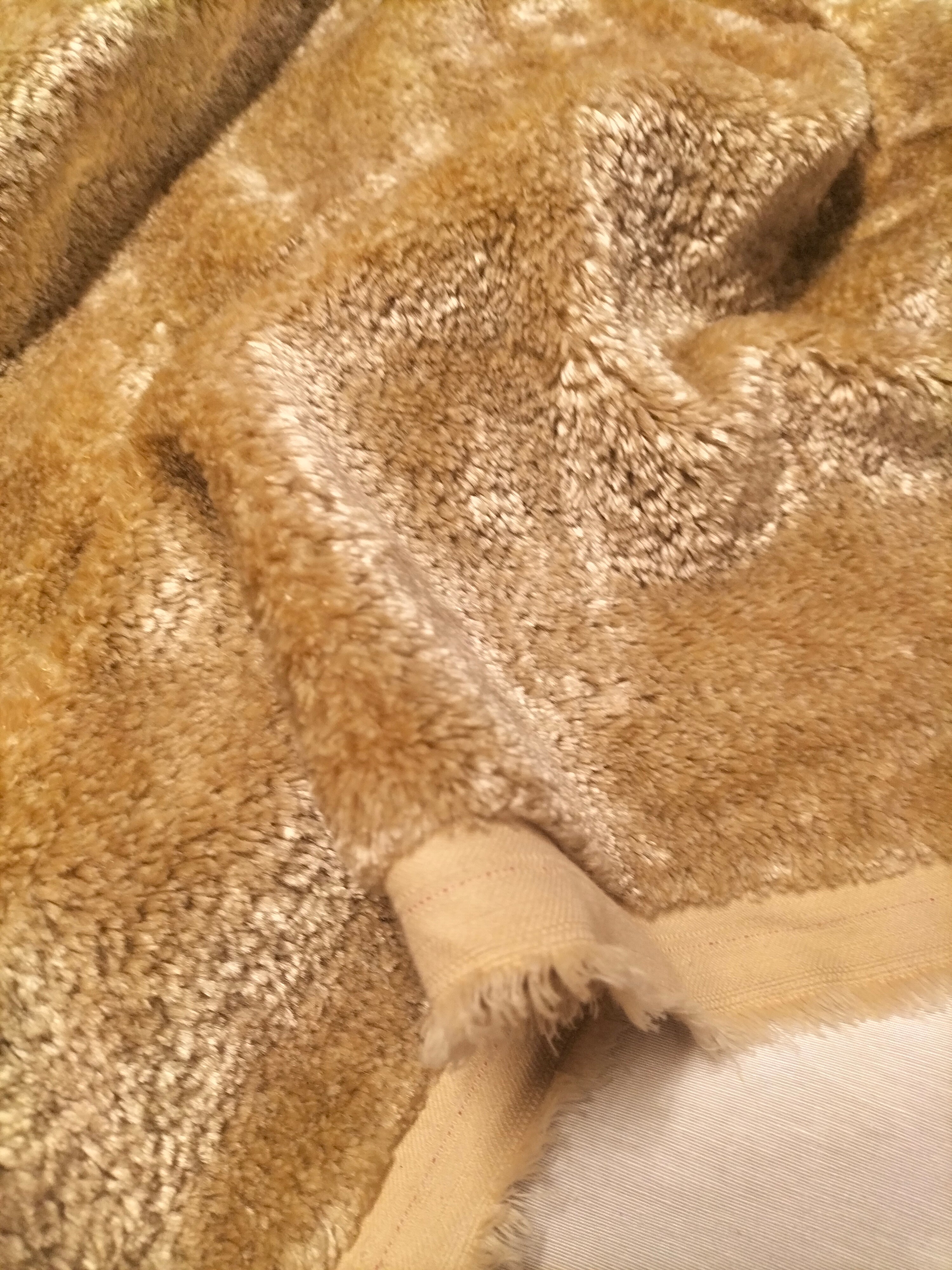 Pregiato velluto color beige by Enzo degli Angiuoni