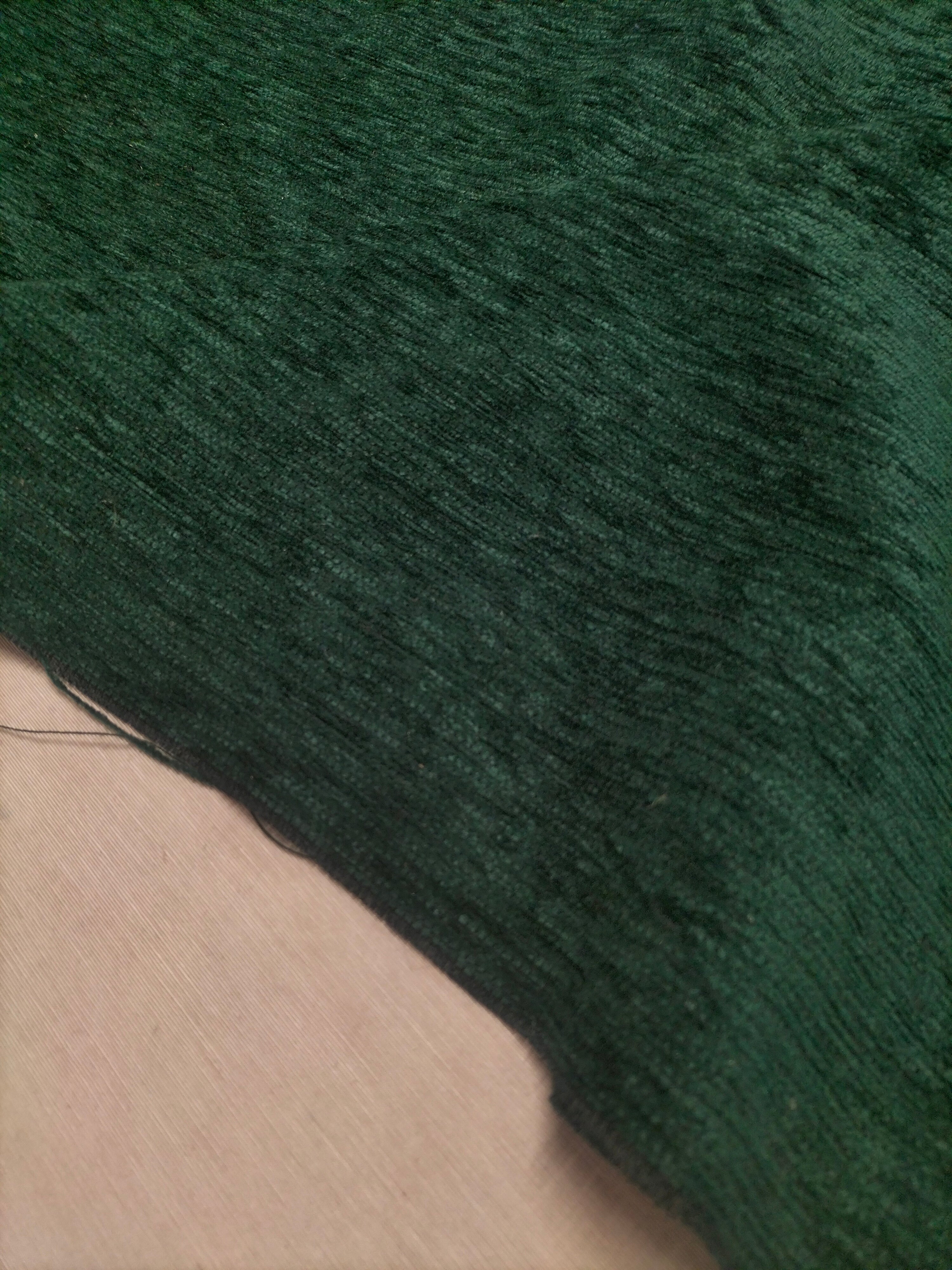 Tessuto d'arredo verde - manifattura del lusso - alto 140 cm