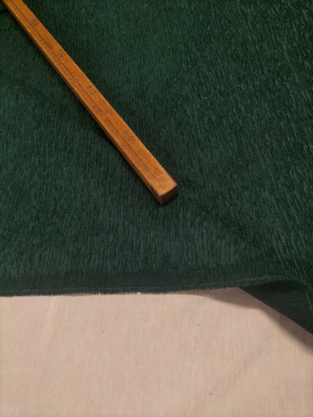 Tessuto d'arredo verde - manifattura del lusso - alto 140 cm