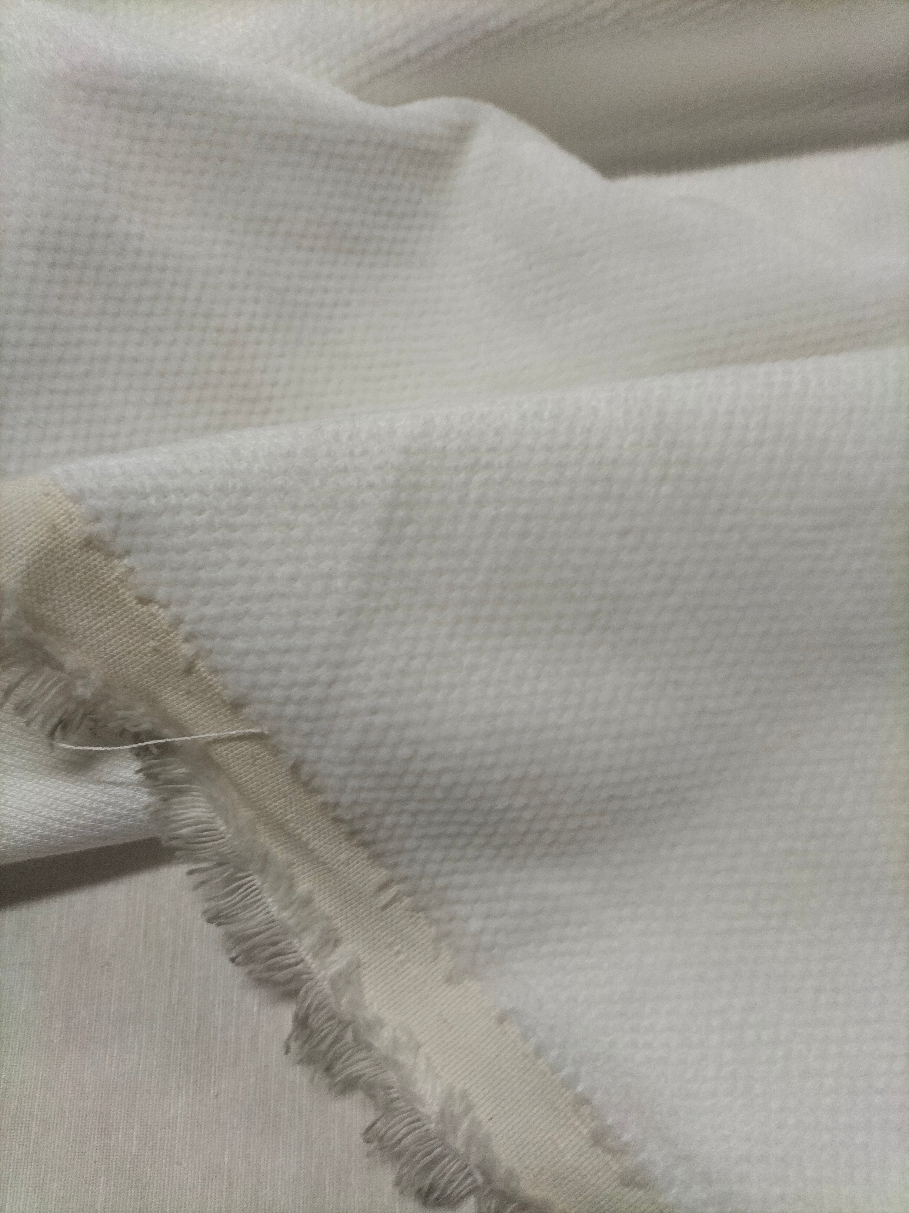 Tessuto d'arredo bianco - manifattura del lusso