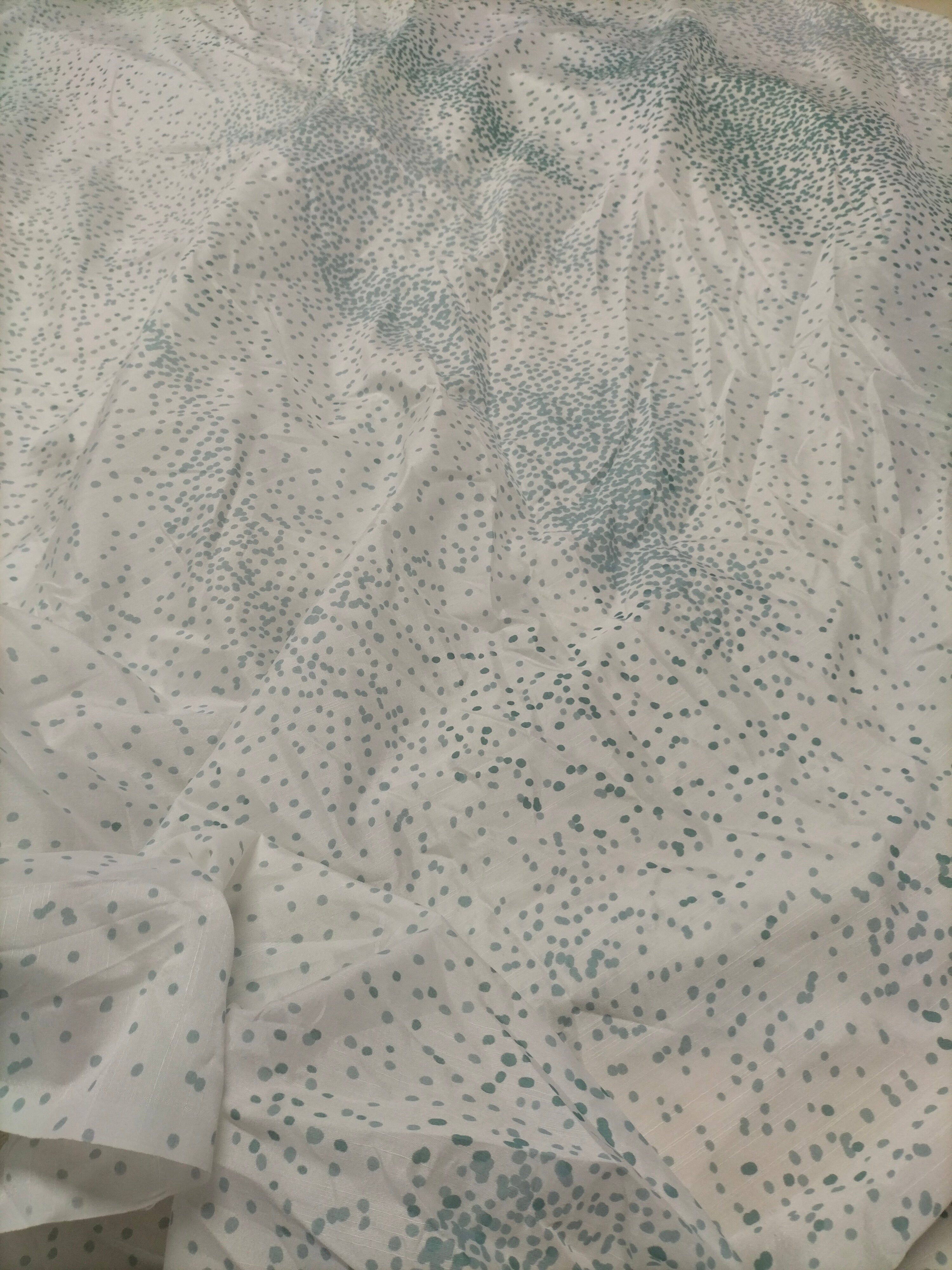 Tendone vintage Bassetti in fantasia a pois - alto 300 cm