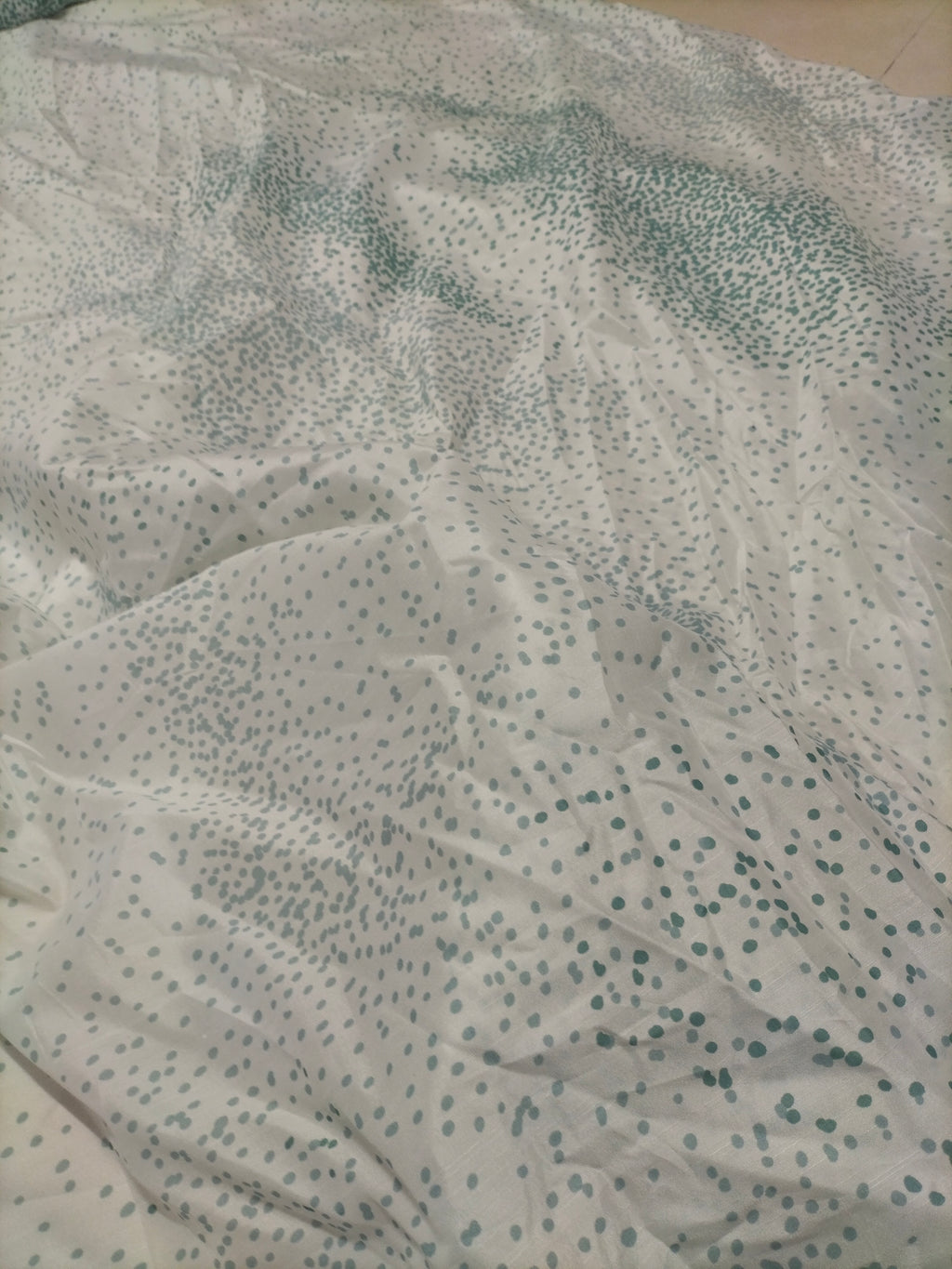 Tendone vintage Bassetti in fantasia a pois - alto 300 cm