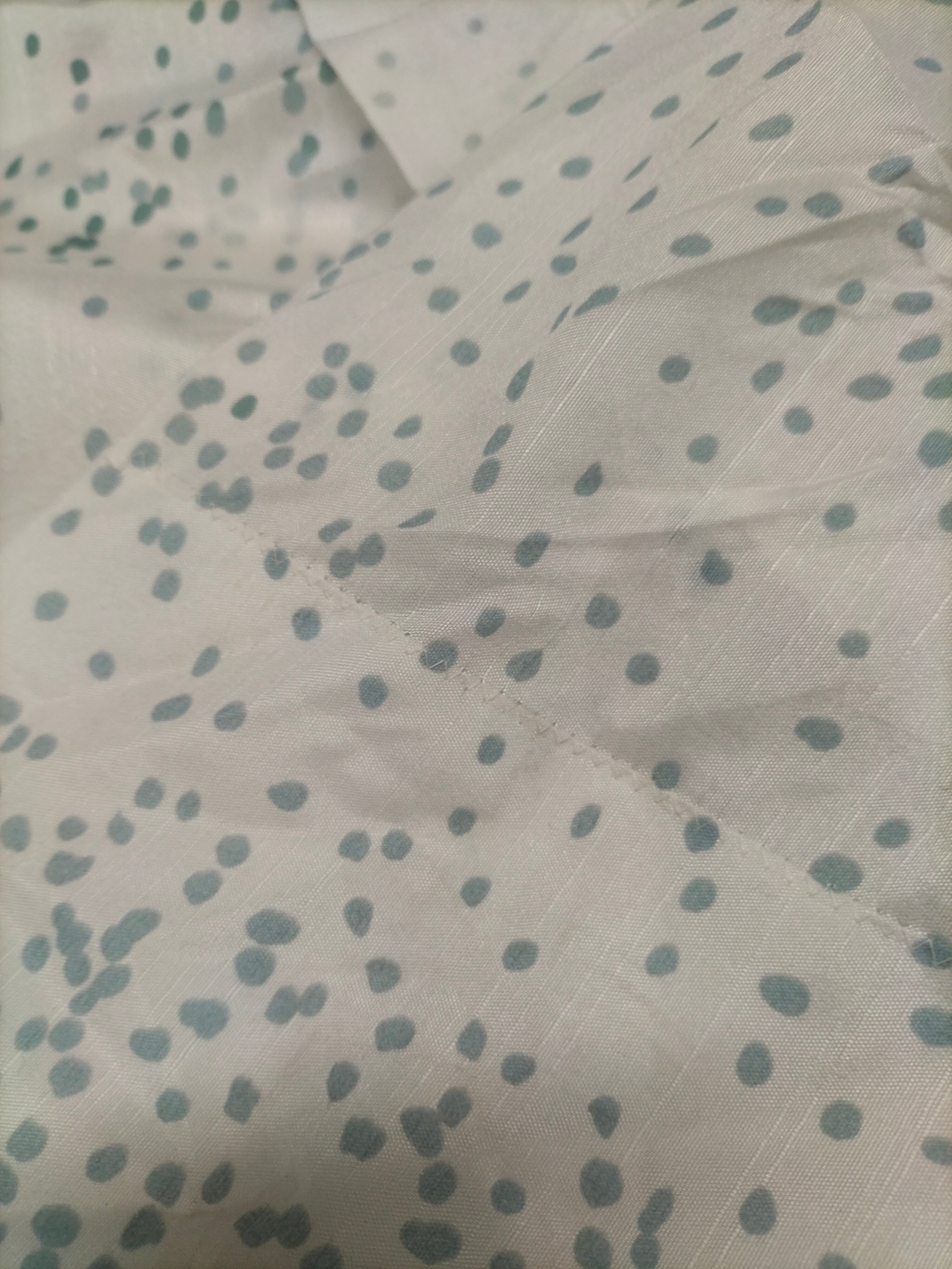 Tendone vintage Bassetti in fantasia a pois - alto 300 cm